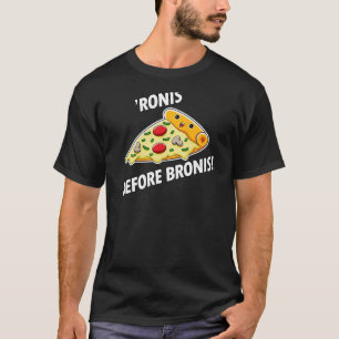 T-shirt Pizza Pepperonis 'Ronis avant Bronis Pizzas