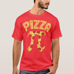 T-shirt PiZZA Pie Math Math Enseignant Mathématicien 