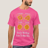 T-shirt Pizza Pie One Slice Junk (Devant)