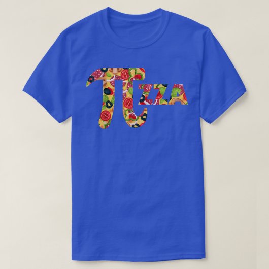 T-shirt Pizza Pie Pi Day Présente Funny Pizza Pi Math Nerd (Design devant)