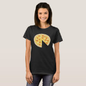 T-shirt Pizza Piece Slice Missing Père Son mignon (Devant entier)
