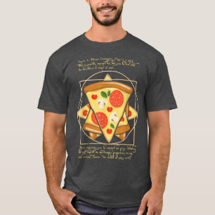 T-shirt Pizza, Pizza Party, Cadeaux de pizza, Pizza Vitruv