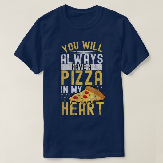 T-shirt Pizza Pizzeria Alimentation Cadeau Italien Pâtes D (Design devant)