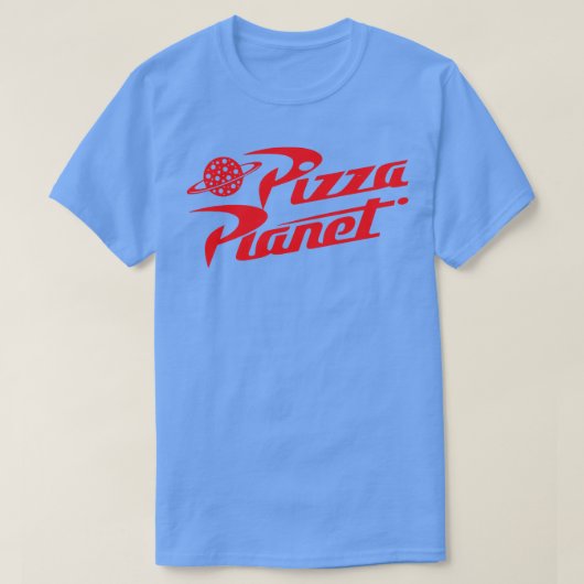 T-shirt Pizza Planet vintage (Design devant)