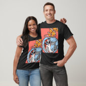 T-shirt Pizza Poisson Koï (Unisexe)