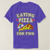 T-shirt Pizza Pour Deux (Design devant)