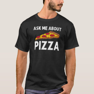T-shirt Pizza Pour Hommes Femmes Alimentation Italienne Pi