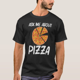 T-shirt Pizza Pour Hommes Femmes Italienne Pizza Slice Foo