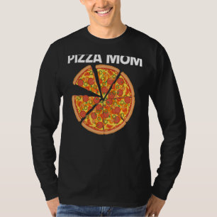 T-shirt Pizza pour maman Mère Italienne Pizza Slice Food