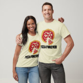 T-SHIRT PIZZA POUR TOUJOURS (Unisexe)