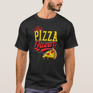 T-shirt Pizza Queen Cheese Pizza Crown