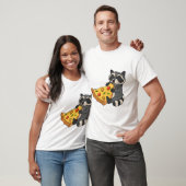 T-shirt Pizza Raccoon (Unisexe)