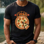 T-shirt Pizza rétro, Odeur de pizza, Drôle Tee de pizza