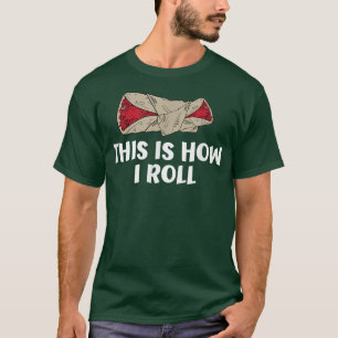 T-shirt Pizza Rolls Funny Fromage Restauration rapide Amat