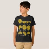 T-shirt Pizza Salami Fractions mathématiques rapides Fract (Devant entier)