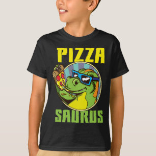 T-shirt Pizza Saurus T-Rex Dinosaur Manger Pizza Pizzasaur