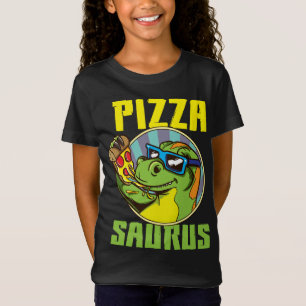T-Shirt Pizza Saurus T-Rex Dinosaur Manger Pizza Pizzasaur