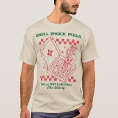 T-shirt Pizza Shock Shell (Devant)