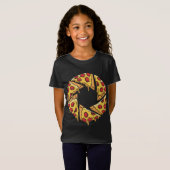 T-Shirt Pizza Shutter - Pizza Slice Camera Shutter Graphiq (Devant entier)
