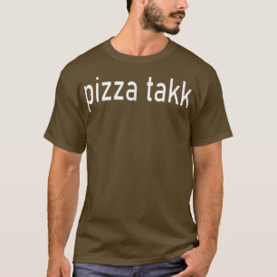 T-shirt Pizza S'Il Vous Plaît Takk Langue islandaise Vacat
