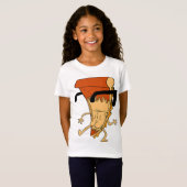 T-Shirt Pizza Slice exposée (Devant entier)