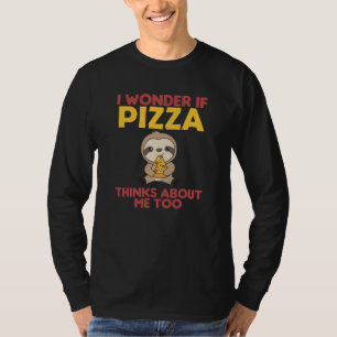 T-shirt Pizza Sloth Pizza Lover Drôle Dire