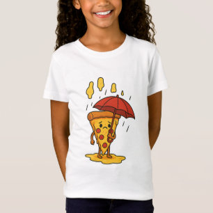 T-Shirt Pizza sous la pluie au fromage