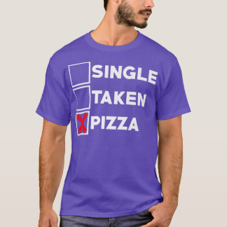 T-shirt Pizza unique prise cuisine italienne amoureux mang