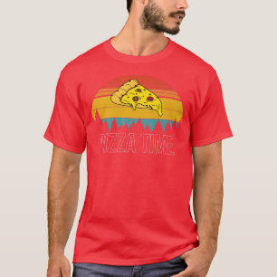 T-shirt Pizza vintage Retro Time 34605806