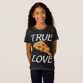 T-Shirt Pizzalove Pizzalove de Snack Vrai Amour (Devant entier)