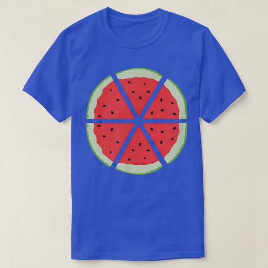 T-shirt Pizzas De Fruits De Pastèque Pour Les Végétaux Et (Design devant)