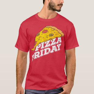 T-shirt Pizzas en tranches de nourriture pour aliments 449