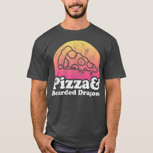 T-shirt Pizzas Et Dragons À Portes Ou Dragon À Portes518