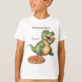 T-shirt Pizzasaure de dinosaure (Devant)