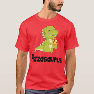 T-shirt Pizzasaure Dinosaur Eating Pizza 1293 