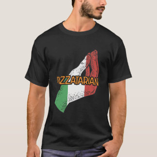 T-shirt Pizzatarian Funny Humour italien Italie Vegan Pizz