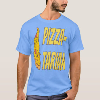 T-shirt Pizzatarian Pizza Fan Restauration rapide Amusant 