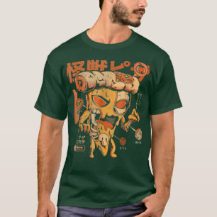 T-shirt Pizzazilla X Ray Kaiju Monster Restauration rapide