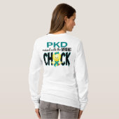 T-shirt PKD sali avec le poussin faux (Dos entier)