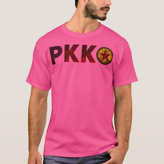 T-shirt Pkk actif (Devant)