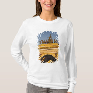 T-shirt Place du Palais, Arc de Triomphe, coucher de solei