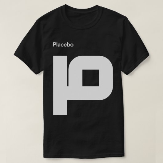 T-shirt Placebo P (Design devant)