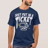 T-shirt Placez-Vous Dans Un Billet I Computer Help Desk I  (Devant)