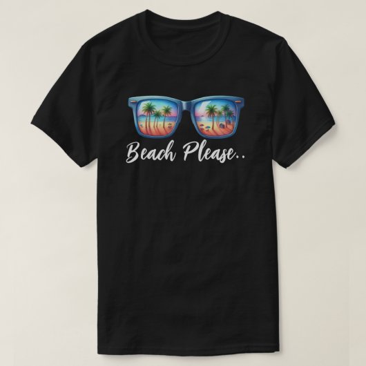 T-shirt Plage (Design devant)