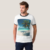 T-shirt Plage (Devant entier)