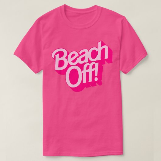 T-shirt Plage (Design devant)