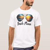 T-shirt Plage (Devant)