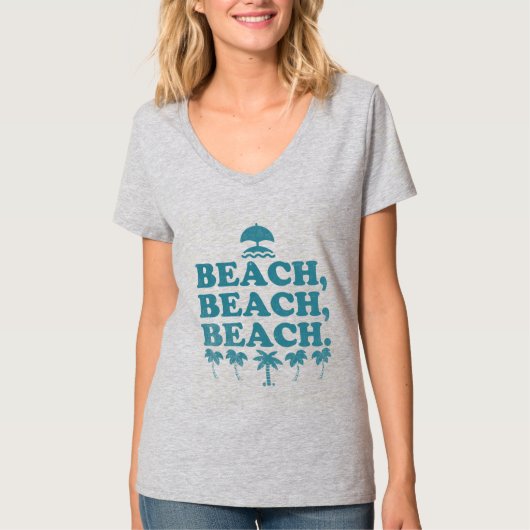 T-shirt plage (Devant)