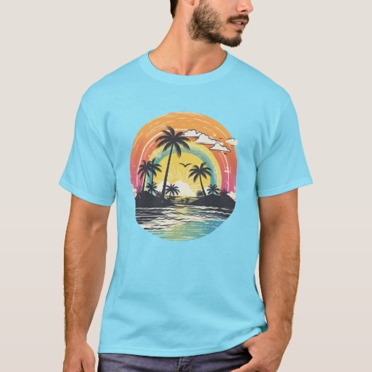 T-shirt Plage (Devant)