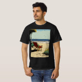T-shirt plage (Devant entier)
